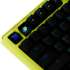 Клавиатура A4TECH Bloody B810RC Punk,  USB, желтый + черный [b810rc ( punk yellow )]